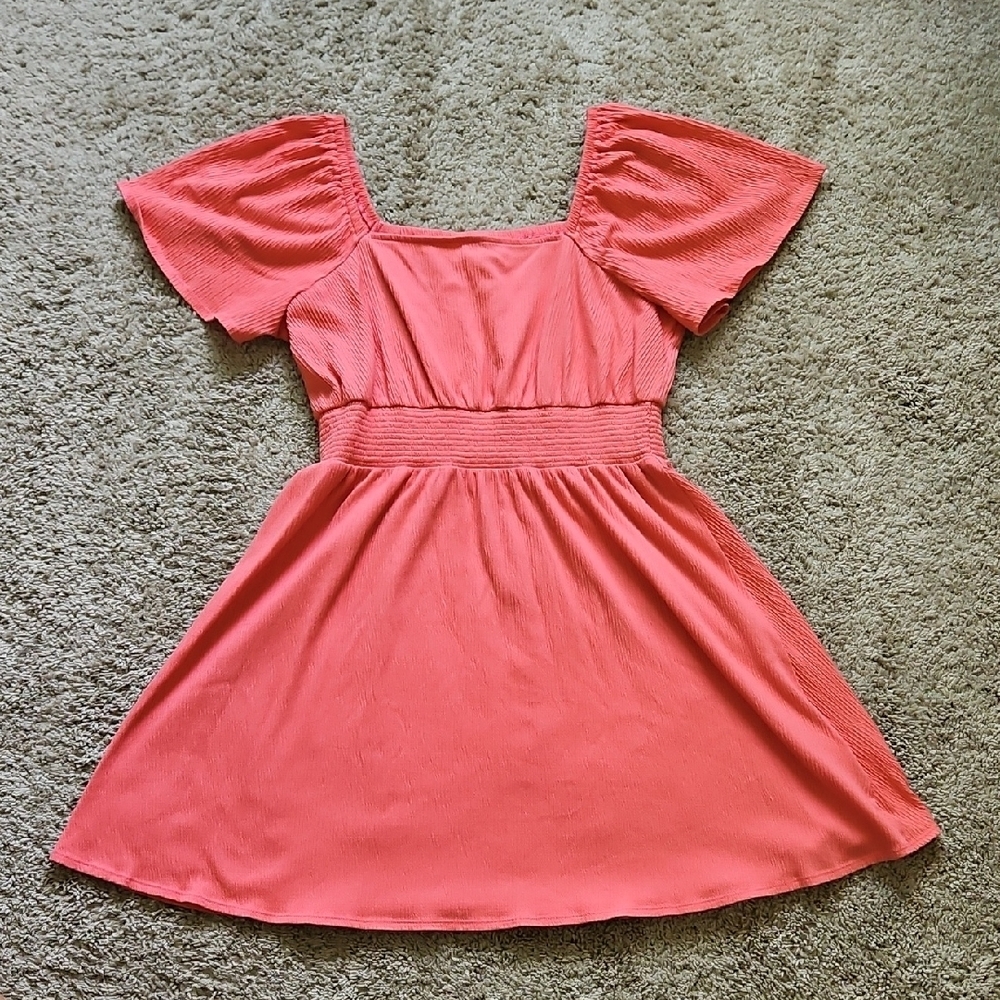 Old Navy Coral Dress, Size L